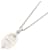 Hermès Collana con pendente Hermes Mini Maillon PM Bianco