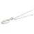 Hermès Collana con pendente Hermes Mini Maillon PM Bianco - vista 2