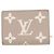 Cartera bi-fold Louis Vuitton en Monogram Empreinte Gris Crudo - vista 3