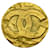 Spilla rotonda Chanel Coco Mark in oro D'oro