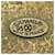 Spilla rotonda Chanel Coco Mark in oro D'oro - vista 3