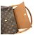 Louis Vuitton Mini Looping Handtasche Braun Monogramm - Ansicht 4