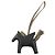 Hermès Hermes Rodeo Pegasus Accessory Bag Charm PM Preto Taupe