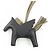 Hermès Hermes Rodeo Pegasus Accessory Bag Charm PM Preto Taupe - vista 2