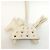 Hermès Rodeo Robeo Lock PM Accessory Bag Charm Beige - vista 2