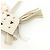 Hermès Rodeo Robeo Lock PM Accessory Bag Charm Beige - vista 7