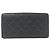 Gucci GG Emblem Long Bi-Fold Wallet Black