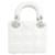 Borsa Christian Dior Lady Mini Bianco - vista 2