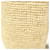 Borsa Loewe in rafia e pelle beige - vista 5