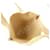 Borsa Loewe in rafia e pelle beige - vista 9