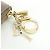 Cartera bi-fold Christian Dior Lady Voyageur Castaño - vista 3