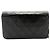 Chanel Vintage Mini aus gestepptem Lammleder mit voller Klappe Schwarz - Ansicht 2