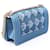 Borsa a tracolla Chanel Boy Small in denim Blu - vista 2
