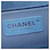 Borsa a tracolla Chanel Boy Small in denim Blu - vista 4