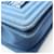 Borsa a tracolla Chanel Boy Small in denim Blu - vista 9