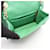Borsa a tracolla piccola Chanel Matelassé verde - vista 3