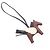 Hermès Hermes Rodeo Pegasus PM Terre Clé Charm Marrone Nero Crudo - vista 2