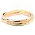 Cartier Trinity Ring - 18K Goldband Silber Golden