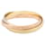 Cartier Trinity Ring Silber Golden