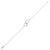Bracciale Cartier Baby Love in oro bianco 18K Argento - vista 3