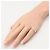 Cartier Mini Love Ring in 18K Weißgold mit Diamant Silber - Ansicht 7
