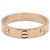Anello Mini Love Cartier in oro rosa 18K D'oro - vista 3
