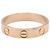 Anello Mini Love Cartier in oro rosa 18K D'oro - vista 2