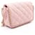 Borsa a tracolla Chanel Matelassé in rosa - vista 2