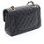 Timeless Borsa a tracolla Chanel Matelassé Double Flap Nero - vista 2