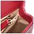 Borsa a tracolla Chanel Chevron V-stitch in pelle rossa Rosso - vista 6