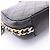 Borsa a tracolla Chanel Matelassé Small in pelle nera Nero - vista 7