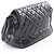 Timeless Borsa a tracolla Chanel Matelassé con catena Nero - vista 2
