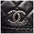 Timeless Borsa a tracolla Chanel Matelassé con catena Nero - vista 7