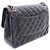 Timeless Borsa a tracolla Chanel Large Matelassé Classic Double Flap Nero - vista 2