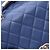 Borsa Chanel Matelassé in pelle d'agnello blu - vista 9