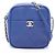 Bolsa de mão Chanel Matelassé em couro azul