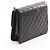 Borsa a tracolla Chanel Matelassé Single Flap Nero - vista 2
