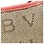 Bulgari Borsa Bvlgari in tela beige e arancione - vista 4