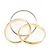 Anello Cartier Trinity in oro 18K - vista 3