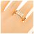 Anello Cartier Love in oro rosa 18K - vista 4