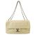Borsa a tracolla Chanel in vitello Light Beige