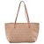 Fendi Zucchino Tote Bag Pink Beige