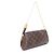 Borsa a tracolla 2-Way Louis Vuitton Eva Monogram Marrone - vista 2