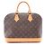 Borsa a mano Louis Vuitton Alma PM Monogram Marrone