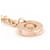 Bulgari Bracciale Bvlgari B-zero1 Element Charm Nero D'oro - vista 4