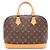 Borsa Louis Vuitton Alma PM Monogram Marrone