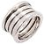 Bulgari Anillo B-zero1 de 4 bandas Bvlgari en oro blanco de 18K Plata