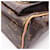Borsa Louis Vuitton Manhattan PM Marrone - vista 7