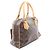 Borsa Louis Vuitton Manhattan PM Monogram Marrone - vista 2