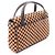 Borsa Louis Vuitton Lion Damier Sauvage Marrone - vista 2